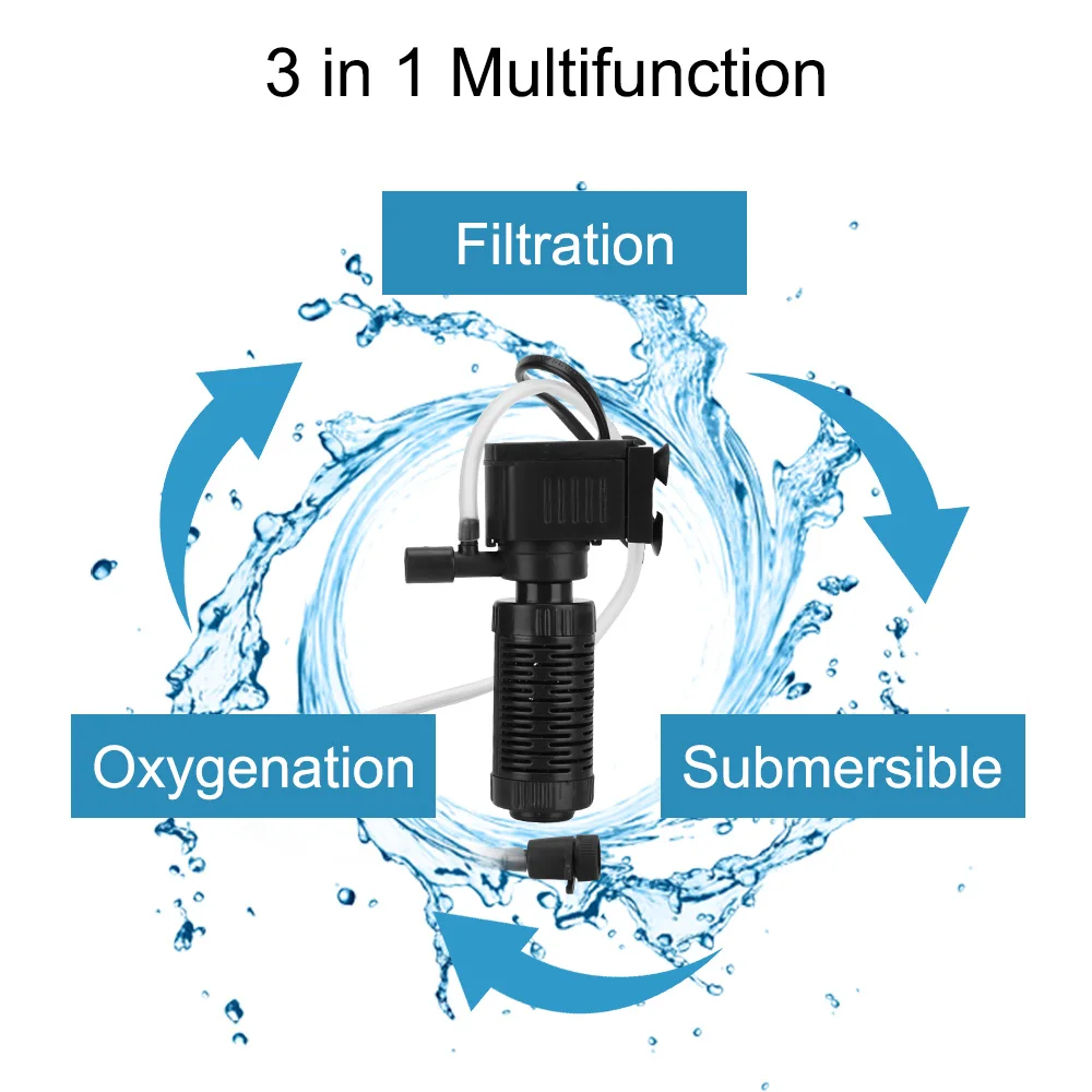 Mini Fish Tank Filter, Quiet S - Marine Aquarium Overflow Box review and price